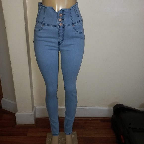 NWT Geso High Waist Stretch Skinny Jeans Womens Size 9 - Picture 9 of 13